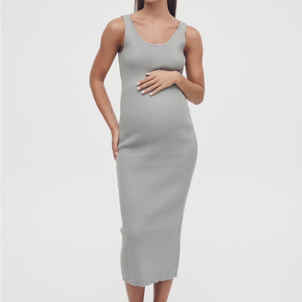LÉGOE Heritage Coastline Knit Dress II - Sage